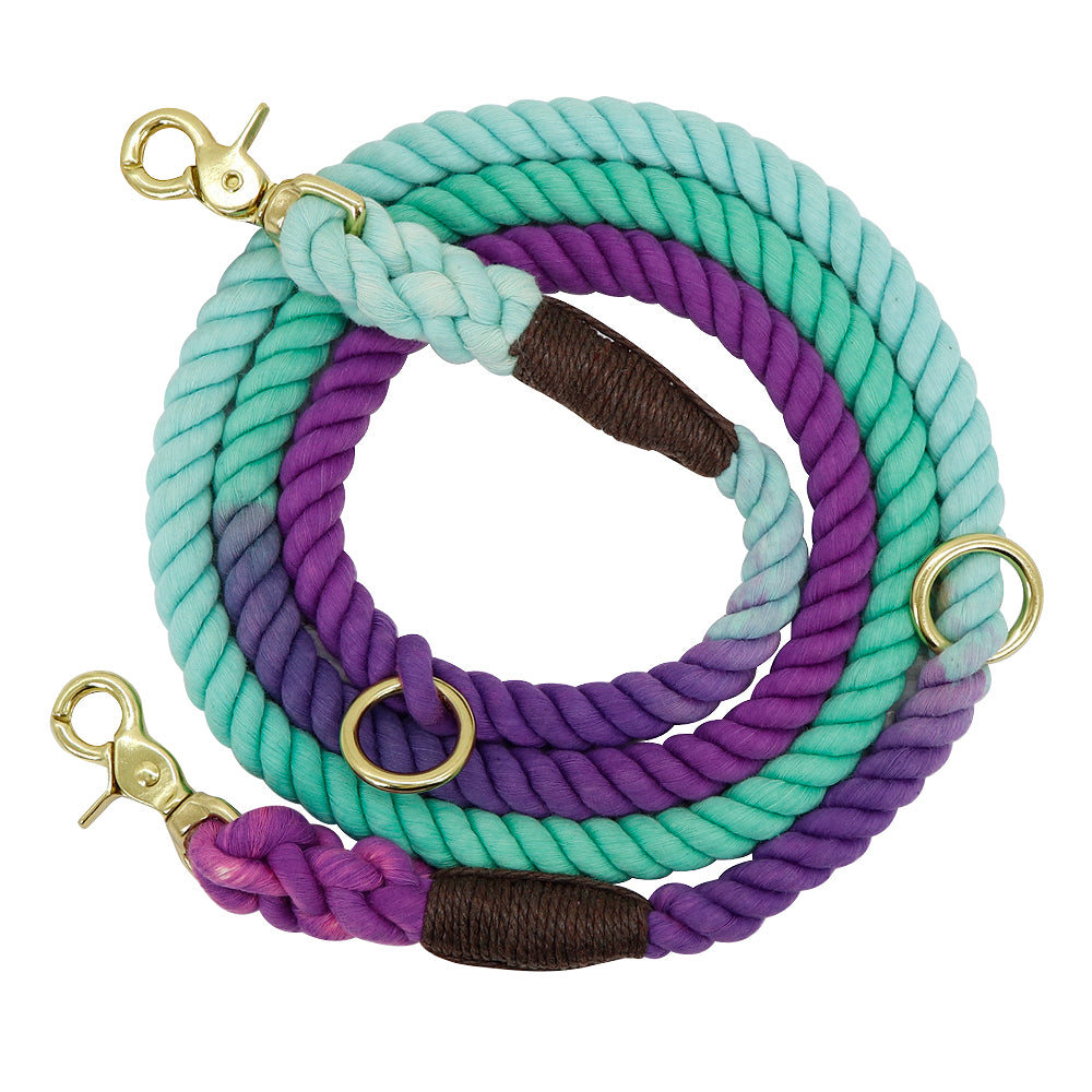 Lightweight gradient rope leash